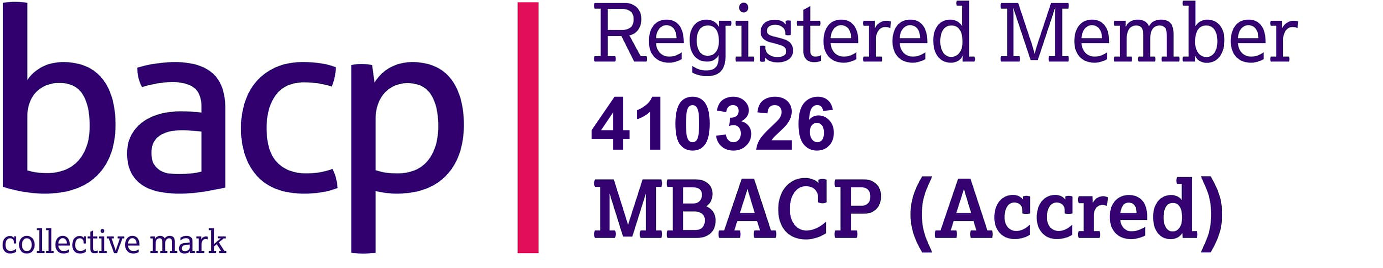 BACP Registered Member logo